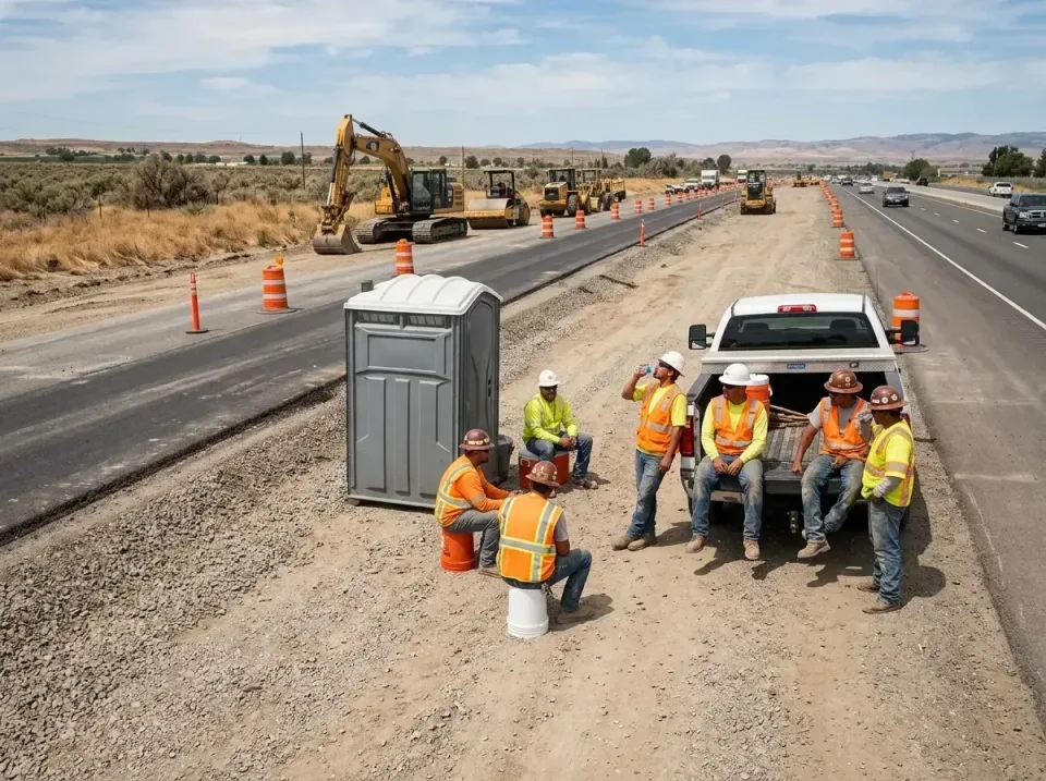 highway-road-construction-crew-007 — frequently asked questions, Porta Potty and Restroom Rentals in Country Squire Lakes, IN